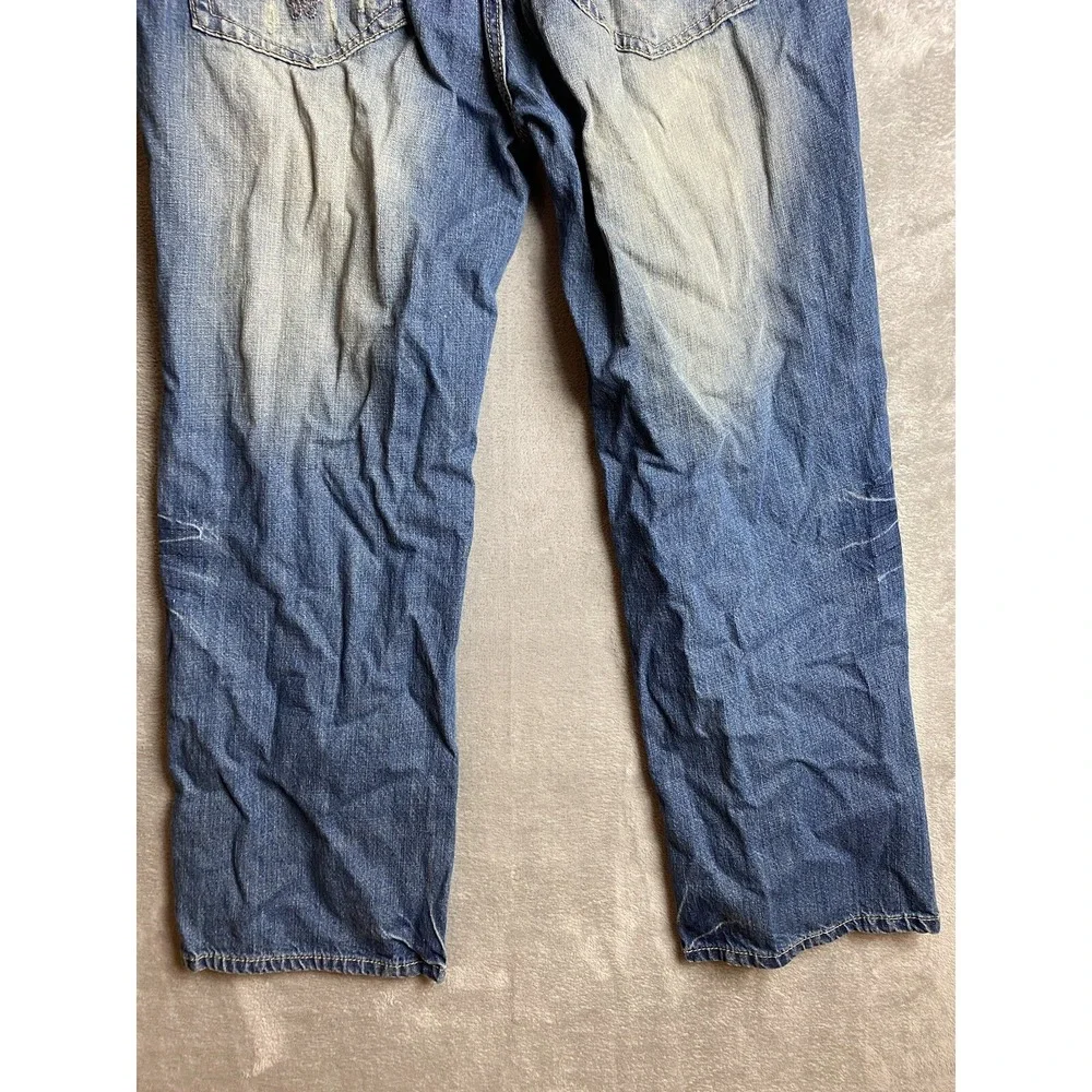 Irreverent Mens 38x30 Blue Jeans